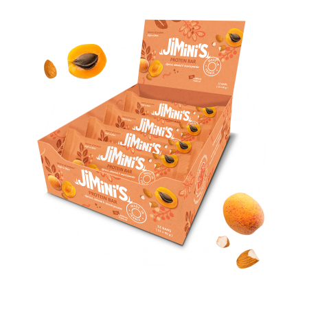 Apricot and almonds protein...
